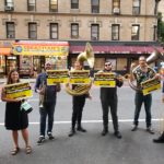 Musicians Perform Outside Bob Iger & Oprah Talk